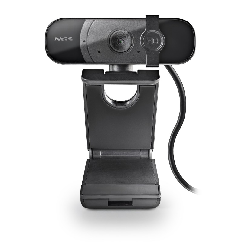 NGS XPRESSCAM 1080HD Webcam 2 MP 1920 x 1080 Pixel USB 2.0 Schwarz