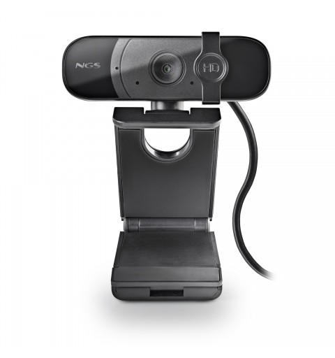 NGS XPRESSCAM 1080HD webcam 2 MP 1920 x 1080 Pixel USB 2.0 Nero