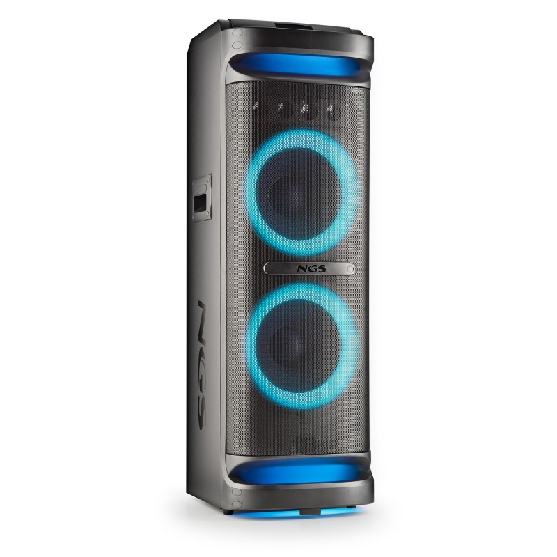 NGS WILD SPACE 3 Enceinte portable stéréo Noir 800 W