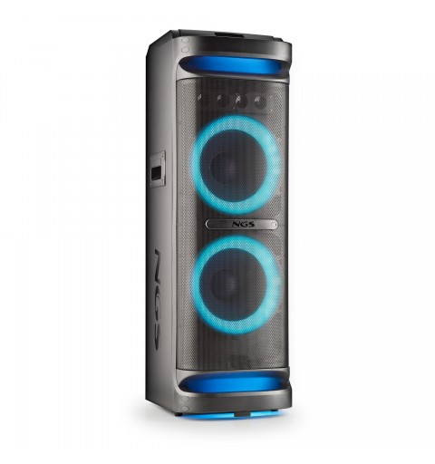 NGS WILD SPACE 3 Enceinte portable stéréo Noir 800 W