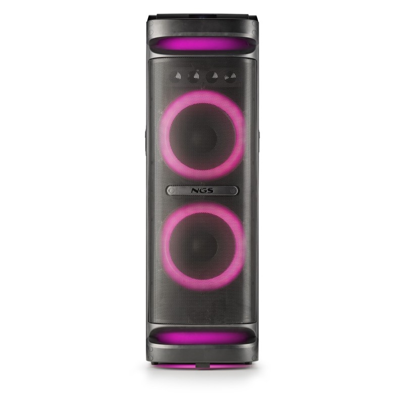 NGS WILD SPACE 3 Enceinte portable stéréo Noir 800 W