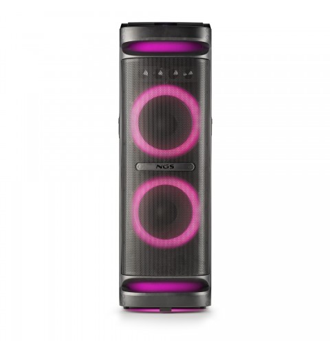 NGS WILD SPACE 3 Enceinte portable stéréo Noir 800 W