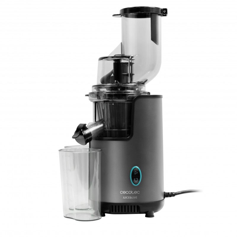 Cecotec Juice&Live 2500 EasyClean 200 W Negro, Acero inoxidable