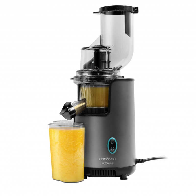 Cecotec Juice&Live 2500 EasyClean 200 W Black, Stainless steel