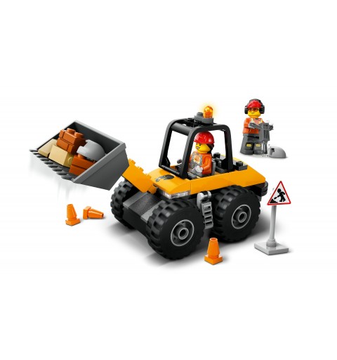 LEGO Yellow Construction Wheel Loader