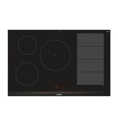 Siemens iQ700 EX875LVB1E hobs Negro Integrado 81 cm Con placa de inducción 5 zona(s)