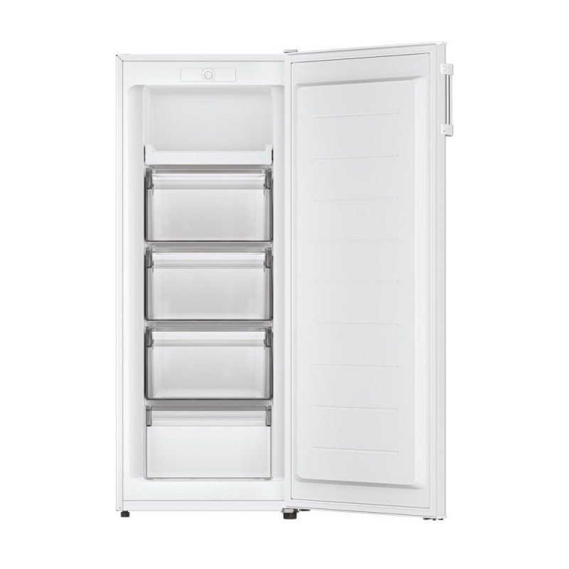 Candy CUQS 513EWH Congélateur vertical Pose libre 163 L E Blanc