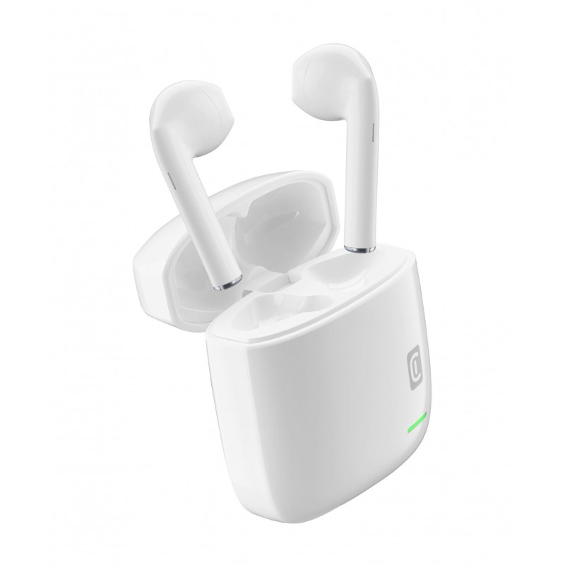 Cellularline BTLITETWSW écouteur casque True Wireless Stereo (TWS) Ecouteurs Appels Musique Bluetooth Blanc