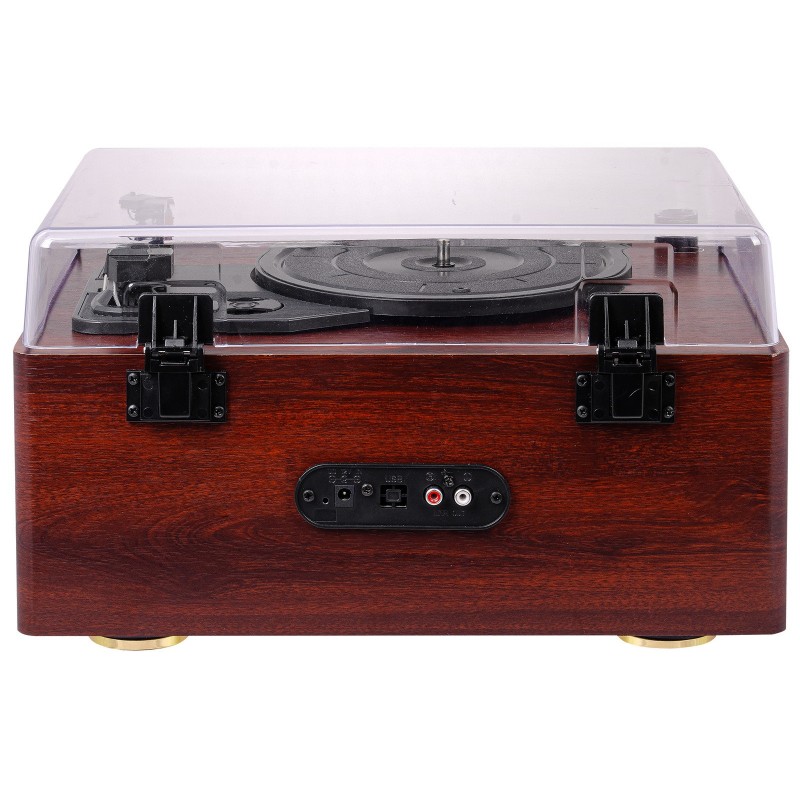 Trevi TT 1030 BT Direct drive audio turntable Wood