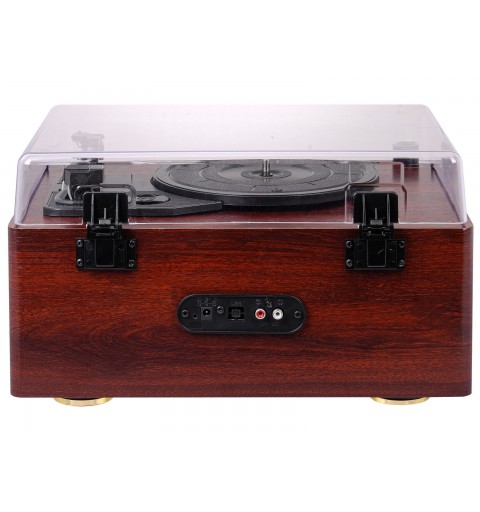 Trevi TT 1030 BT Direct drive audio turntable Wood