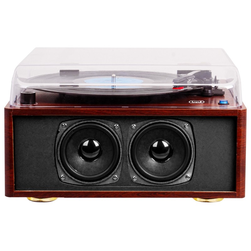 Trevi TT 1030 BT Direct drive audio turntable Wood