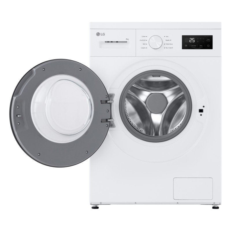 LG F4NA10S8NWK lavadora Carga frontal 8 kg 1400 RPM Blanco