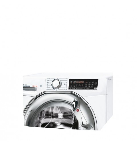 Hoover H-WASH&DRY 350 XH3DPS41066TMC-S lavasciuga Libera installazione Caricamento frontale Bianco D