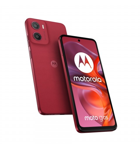 Motorola moto g05 16,9 cm (6.67") Doppia SIM Android 15 4G USB tipo-C 4 GB 128 GB 5200 mAh Rosso