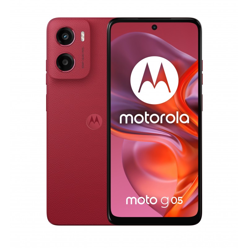 Motorola moto g05 16,9 cm (6.67") Double SIM Android 15 4G USB Type-C 4 Go 256 Go 5200 mAh Rouge