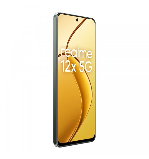 realme 12x 5G 16,9 cm (6.67") Doppia SIM Android 14 USB tipo-C 6 GB 128 GB 5000 mAh Nero