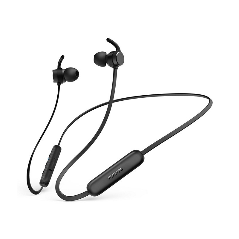 Philips 1000 series TAE1209BK 00 écouteur casque Sans fil Ecouteurs, Minerve Appels Musique Sport Au quotidien Bluetooth Noir