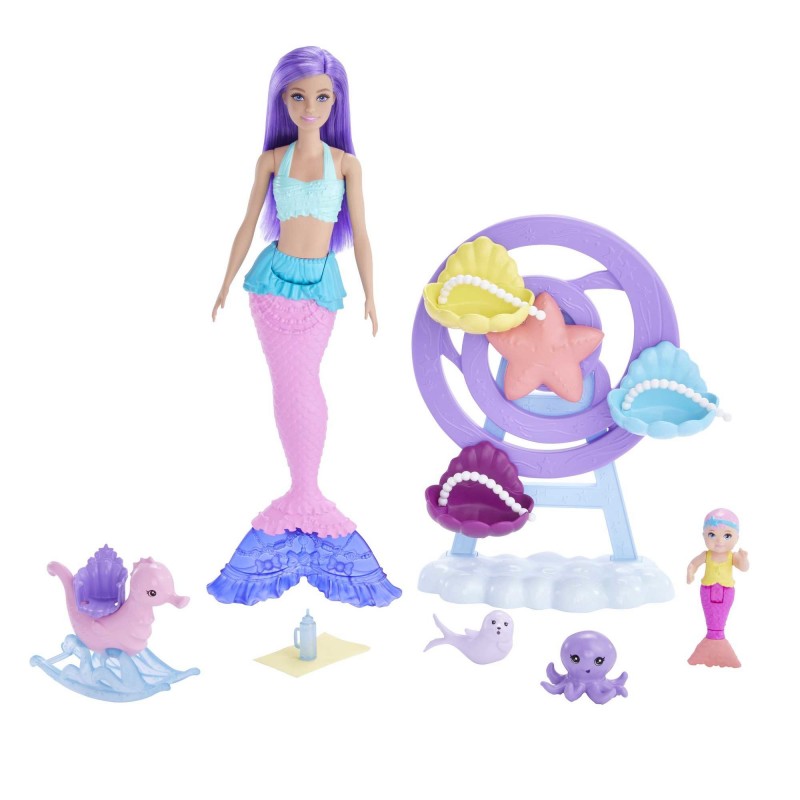 Barbie Dreamtopia – Coffret Babysitting au Fond de l’Océan