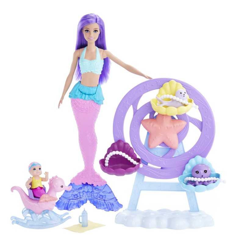 Barbie Dreamtopia – Coffret Babysitting au Fond de l’Océan