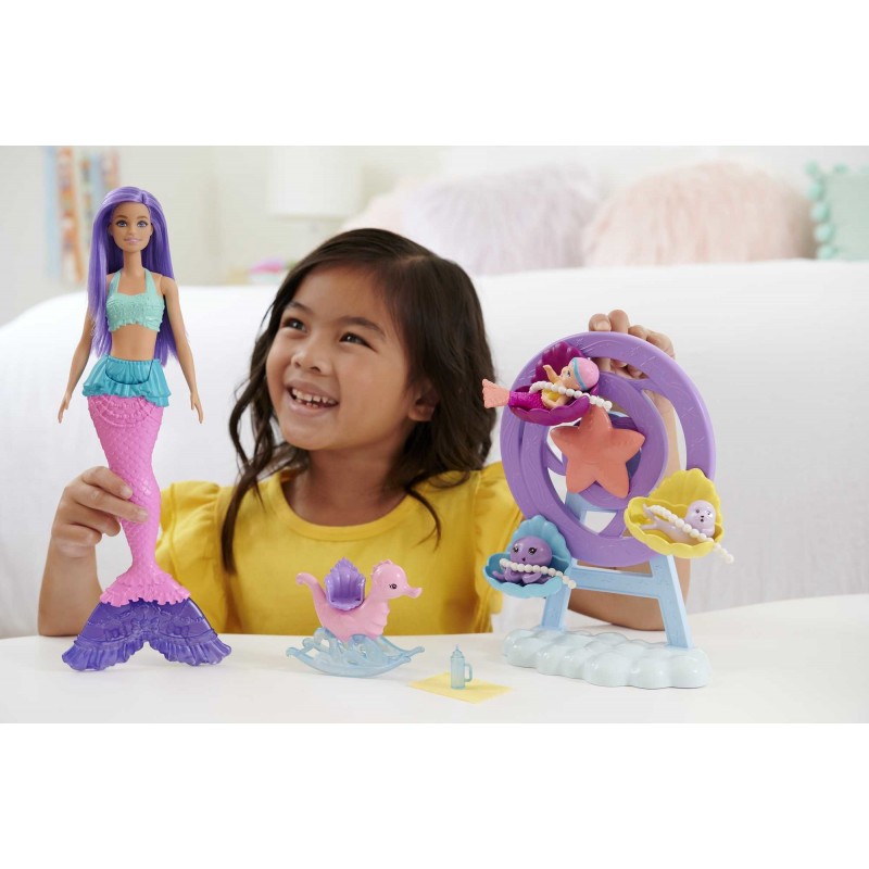 Barbie Dreamtopia – Coffret Babysitting au Fond de l’Océan