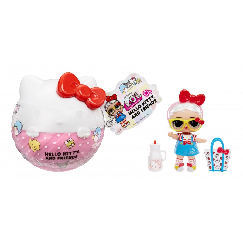 L.O.L. Surprise! Loves Hello Kitty & Friends Tots Core Characters Asst in Sidekick