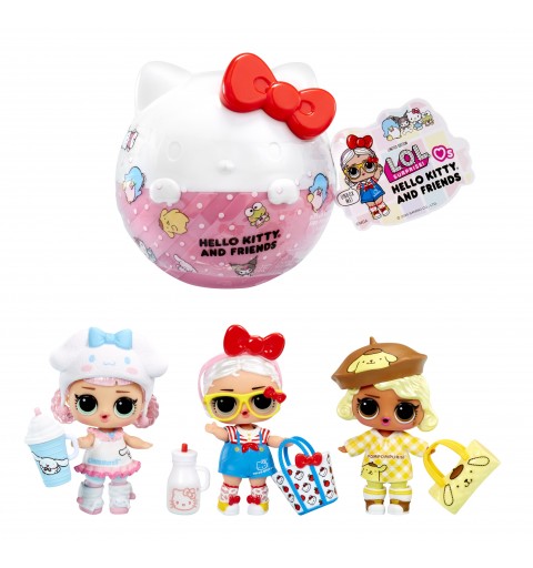 L.O.L. Surprise! Loves Hello Kitty & Friends Tots Core Characters Asst in Sidekick