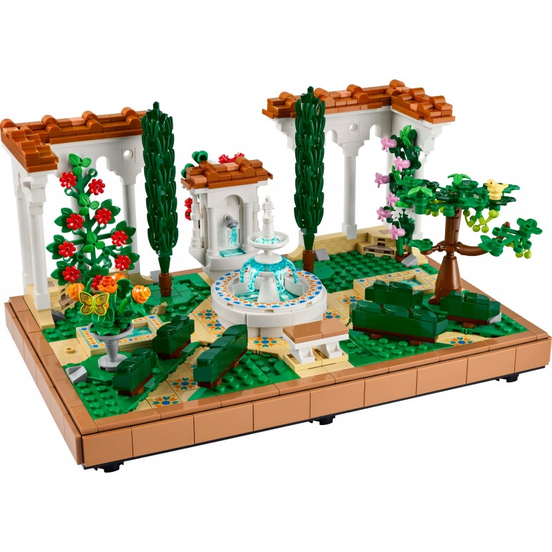 LEGO Fountain Garden