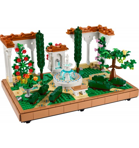 LEGO Fountain Garden