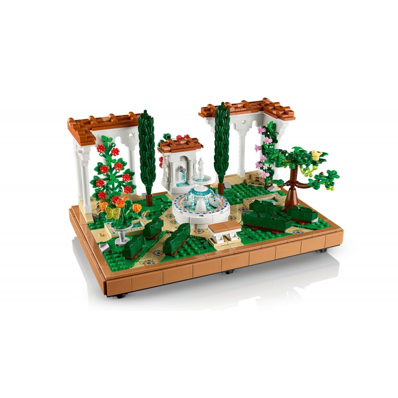 LEGO Fountain Garden