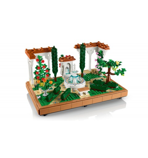 LEGO Fountain Garden