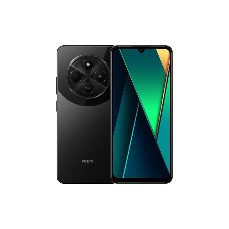 POCO C75 17.5 cm (6.88") Dual SIM 4G USB Type-C 6 GB 128 GB 5160 mAh Black