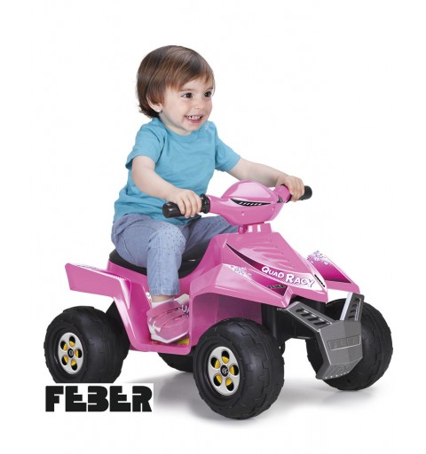 FEBER Quad Racy Pink 6V Aufsitz-Quad