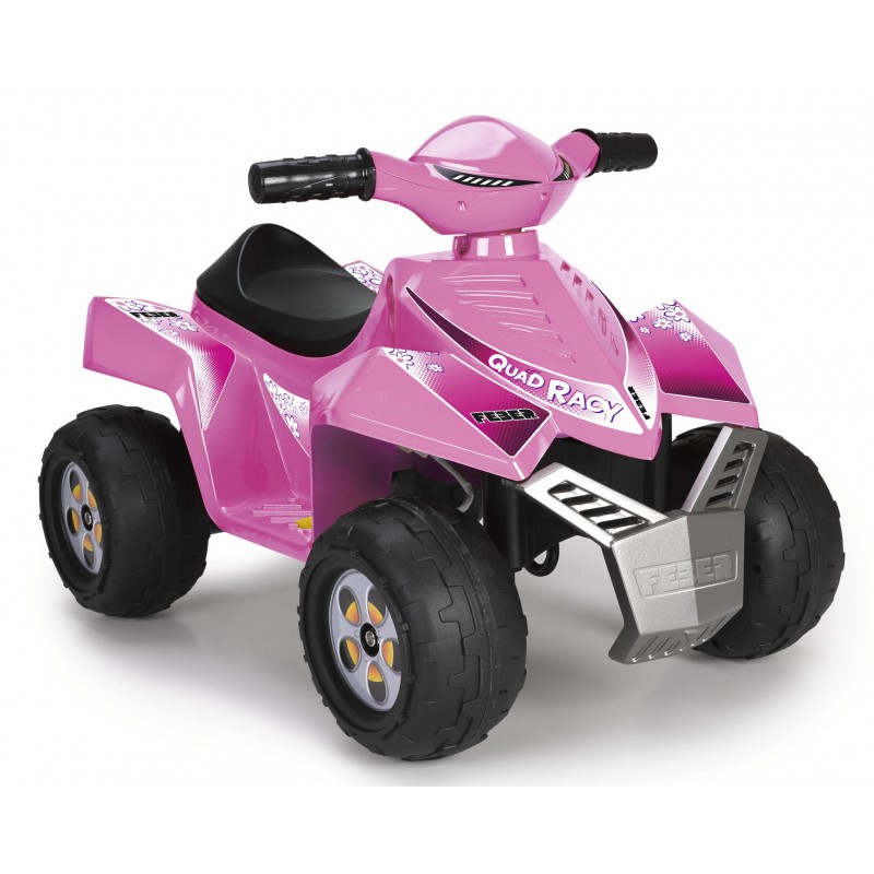 FEBER Quad Racy Pink 6V Quad de juguete eléctrico