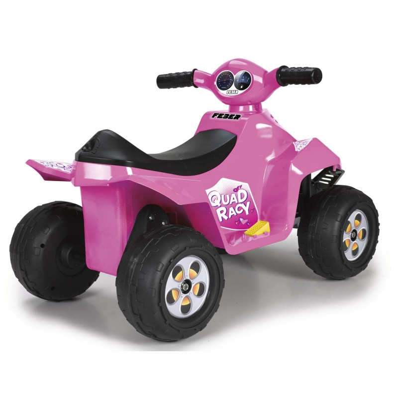 FEBER Quad Racy Pink 6V Aufsitz-Quad