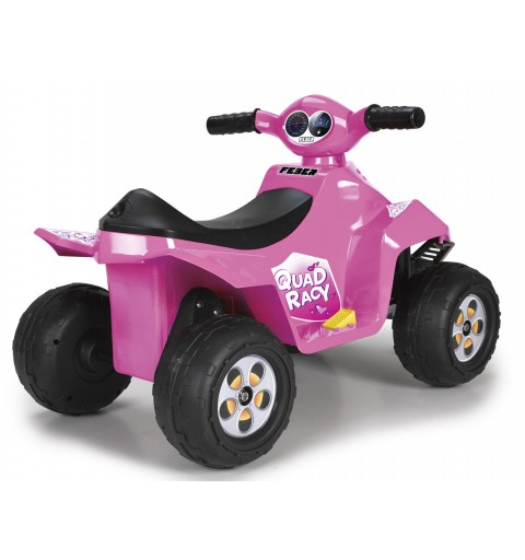 FEBER Quad Racy Pink 6V Aufsitz-Quad