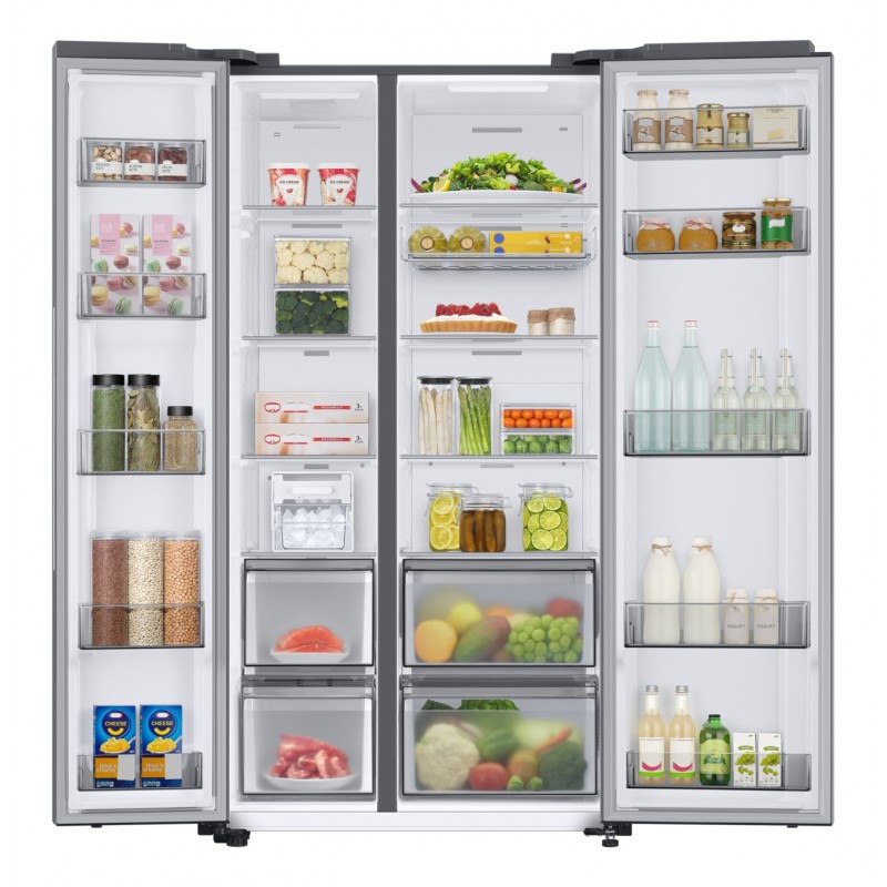 Samsung RS66DG813CS9 side-by-side refrigerator Freestanding 652 L C Stainless steel