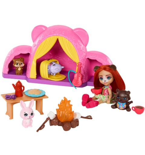 Enchantimals – Coffret Les Amis Câlins au Camping