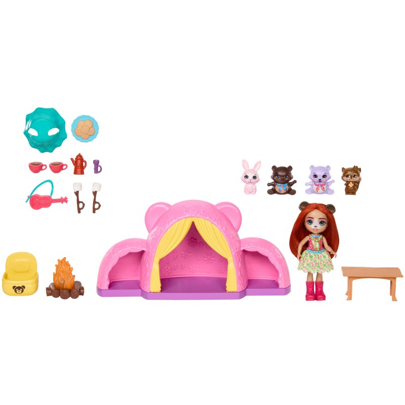 Enchantimals Tent Camping Cuddlers Playset