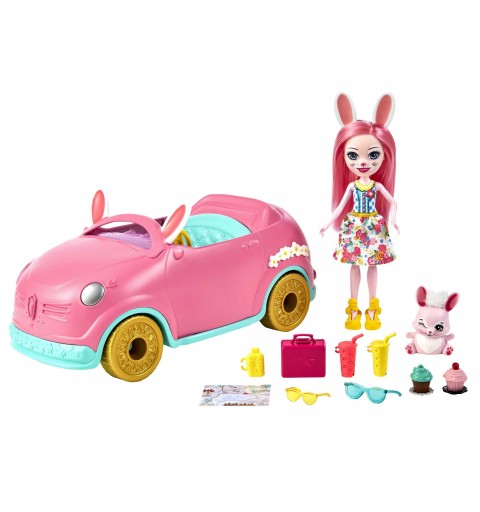 Enchantimals BUNNYMOBILE Doll + Accessory