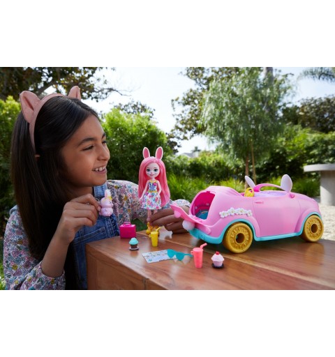 Enchantimals – Coffret LA LAPINMOBILE avec Poupée et Accessoire