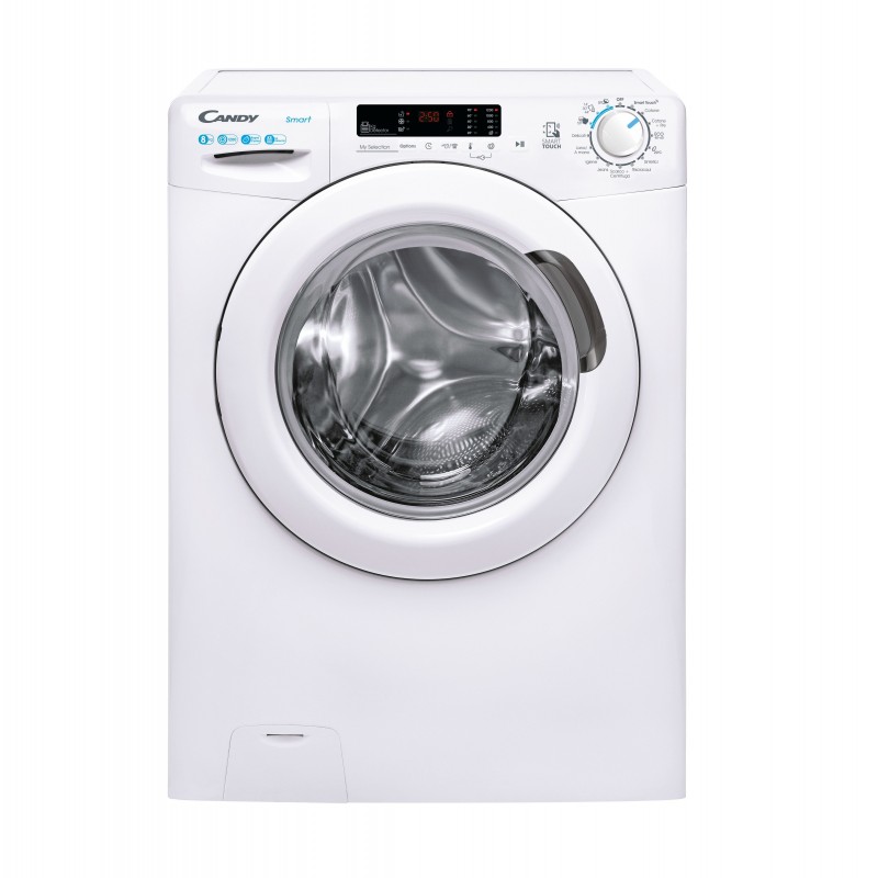 Candy Smart CS1282DW4-11 machine à laver Charge avant 8 kg 1200 tr min Blanc