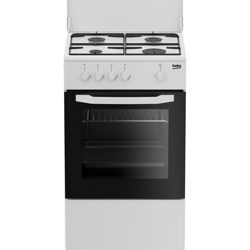 Beko CSG42009DW Cocina independiente Gas Encimera de gas Blanco