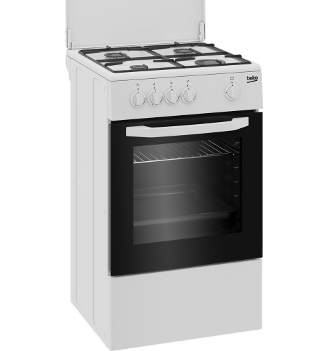 Beko CSG42009DW Cocina independiente Gas Encimera de gas Blanco