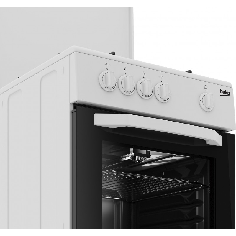 Beko CSG42009DW Cocina independiente Gas Encimera de gas Blanco