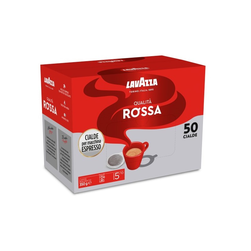 Lavazza Qualità Rossa Dosette de café Café moyennement torréfié 50 pièce(s)