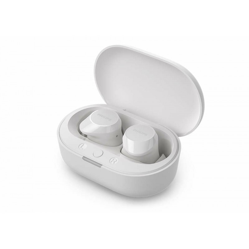 Philips TAT1209WT 00 écouteur casque True Wireless Stereo (TWS) Ecouteurs Appels Musique Bluetooth Blanc