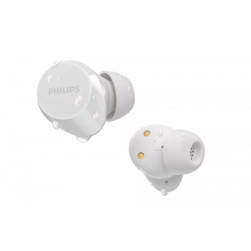 Philips TAT1209WT 00 écouteur casque True Wireless Stereo (TWS) Ecouteurs Appels Musique Bluetooth Blanc