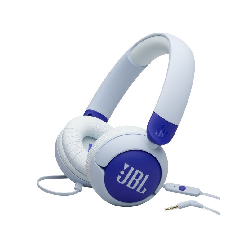 JBL Junior 320 Auricolare Cablato A Padiglione Musica e Chiamate Blu