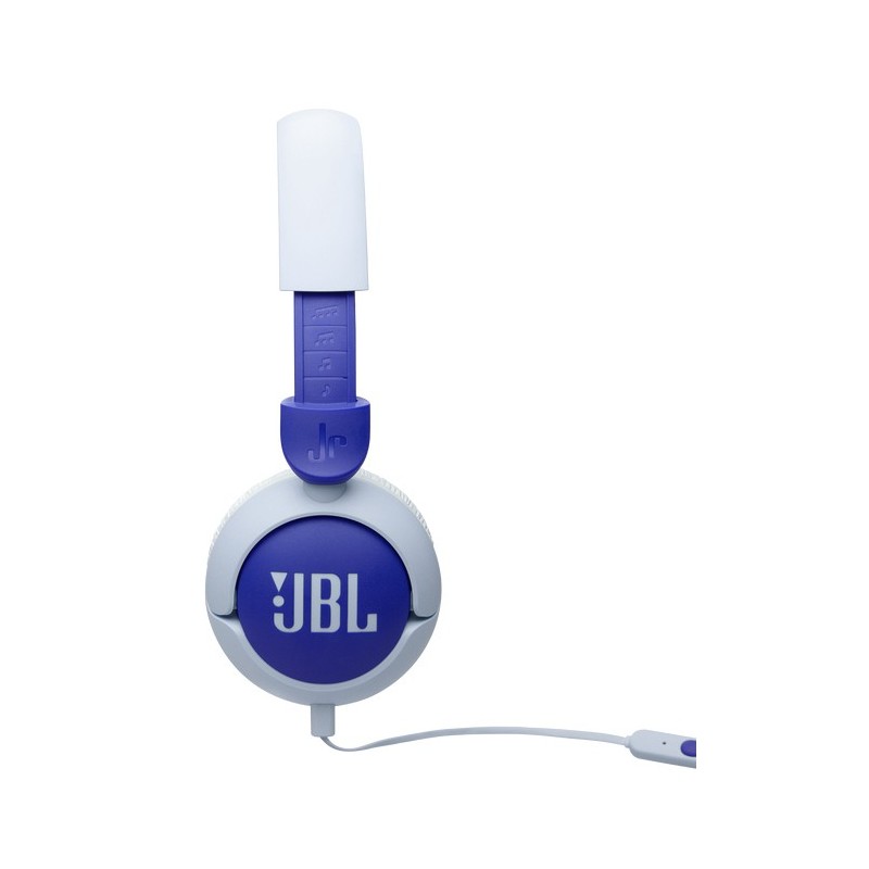 JBL Junior 320 Auricolare Cablato A Padiglione Musica e Chiamate Blu