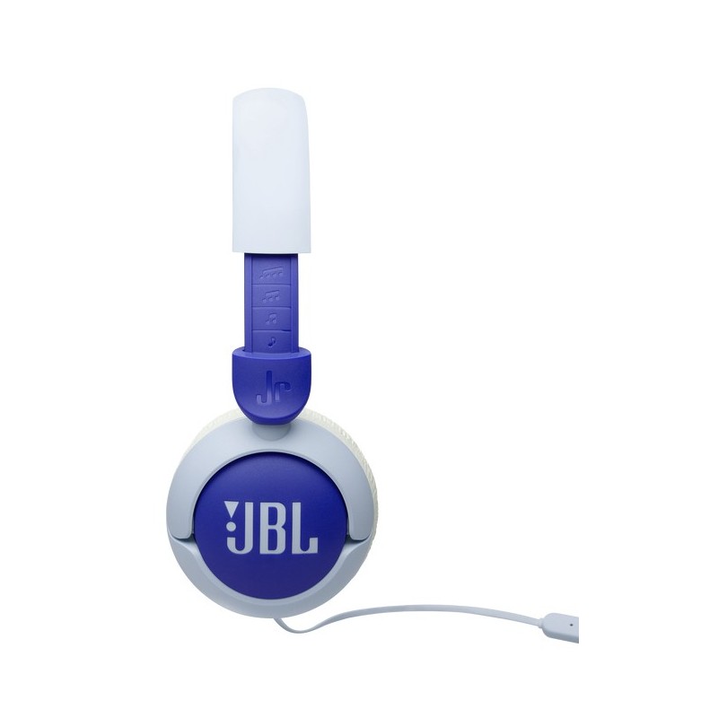 JBL Junior 320 Auricolare Cablato A Padiglione Musica e Chiamate Blu